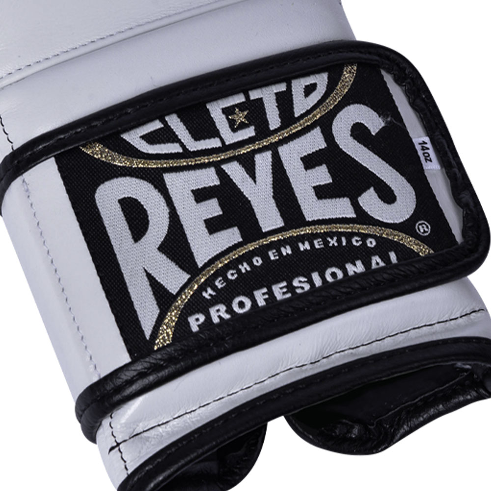 Cleto Reyes Boxhandschuhe, Klett Sparring, weiß, 16 Oz