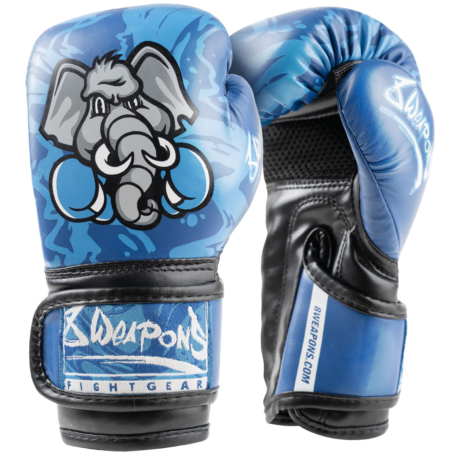 8 WEAPONS Boxhandschuhe, Kinder, Jipe, blau, 6 Oz