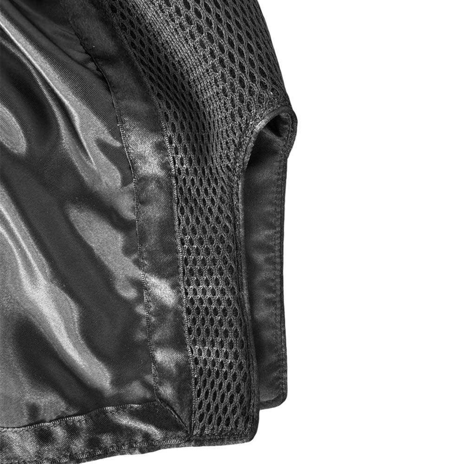 PX Muay Thai Short, Legacy Mesh, black, XXL