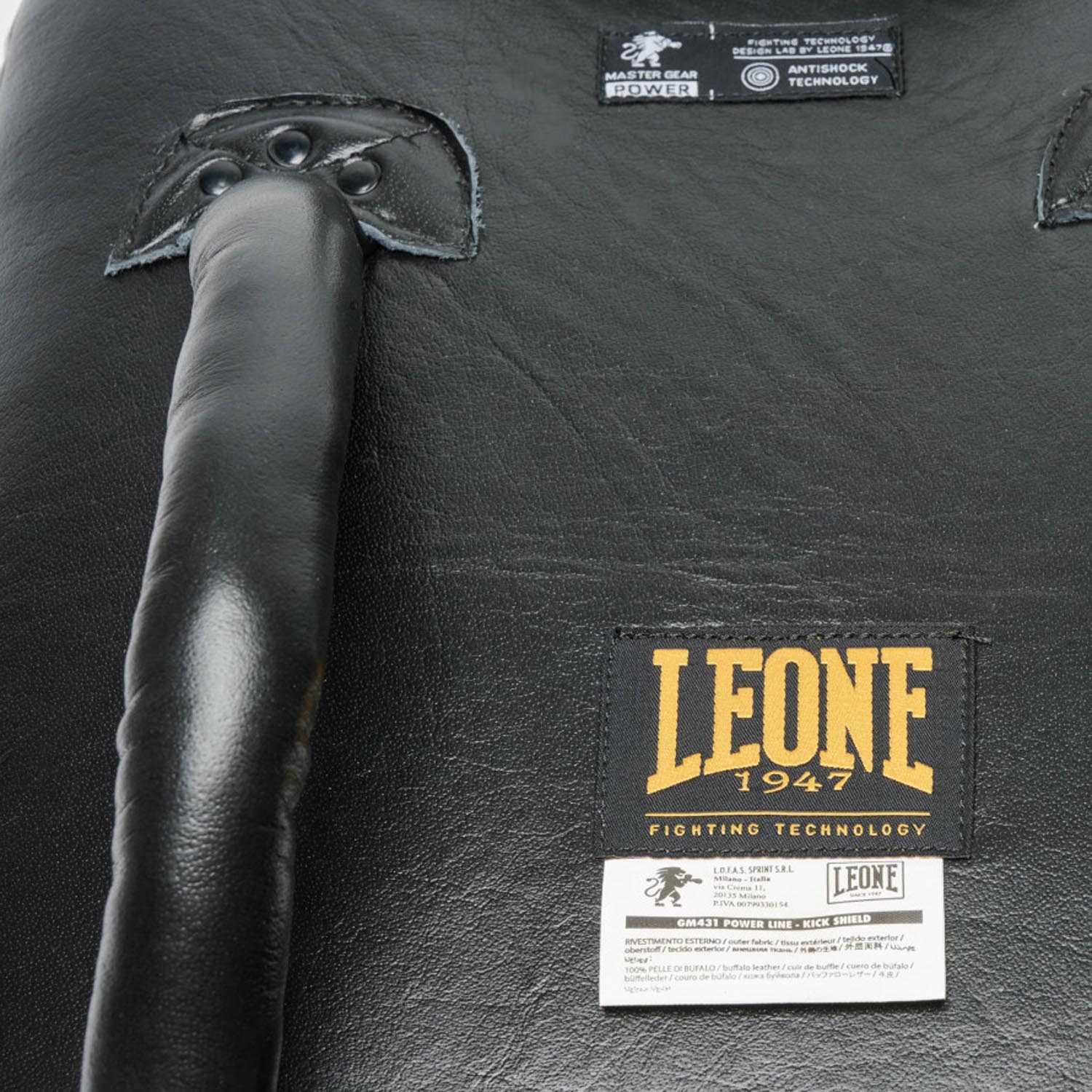LEONE Kick Shield, Power GM431, black-gold