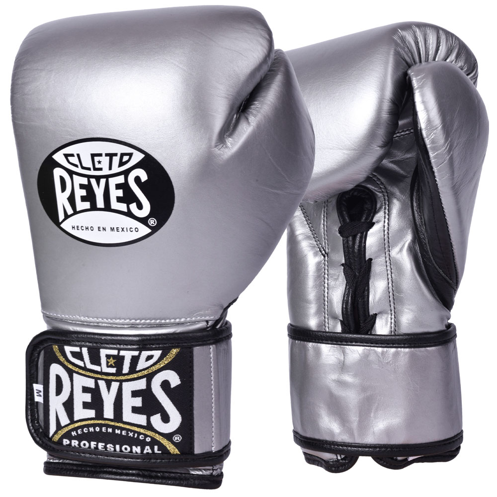 Cleto Reyes Boxing Gloves, Universal Training, silver, S