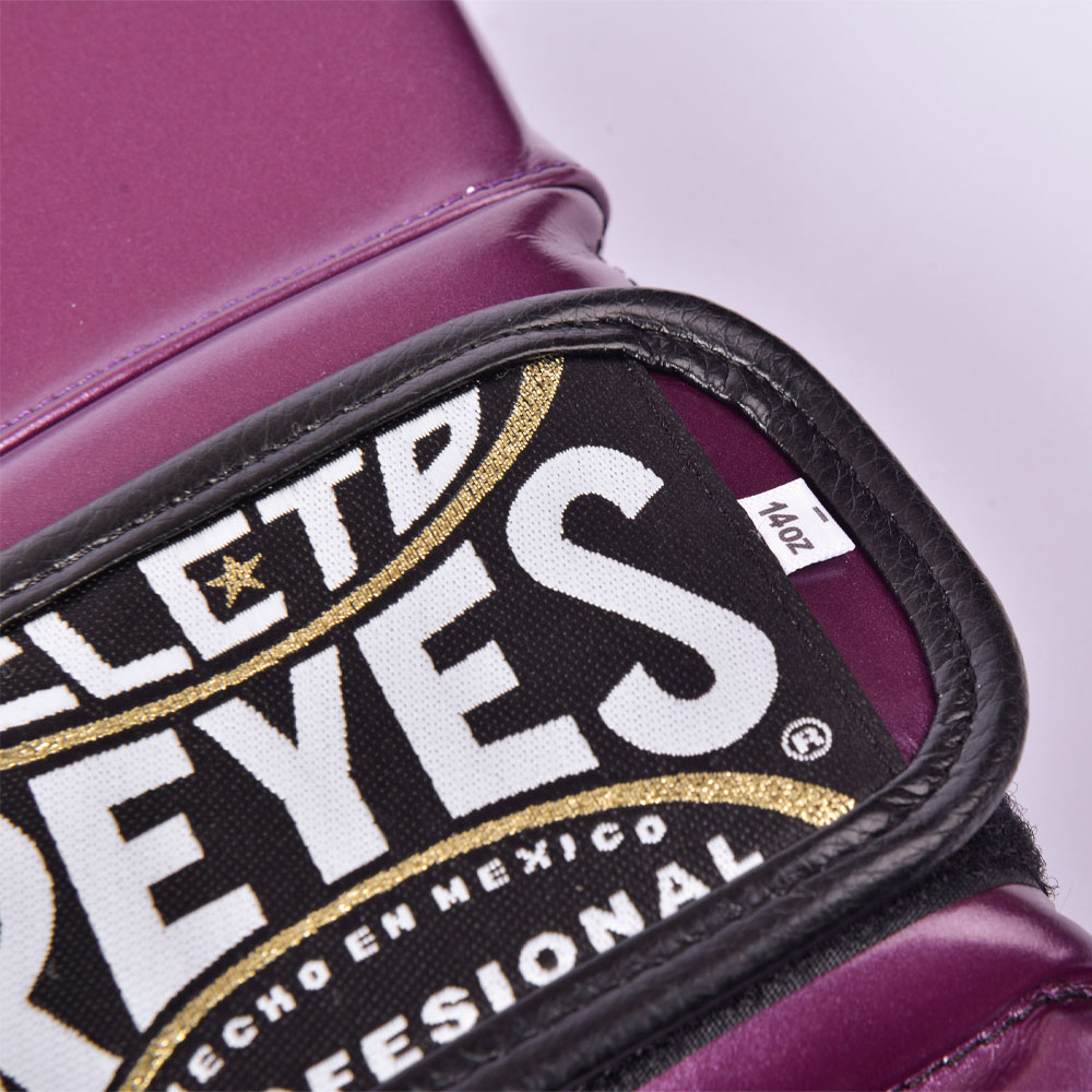 Cleto Reyes Boxing Gloves, Velcro Sparring, purple, 12 Oz