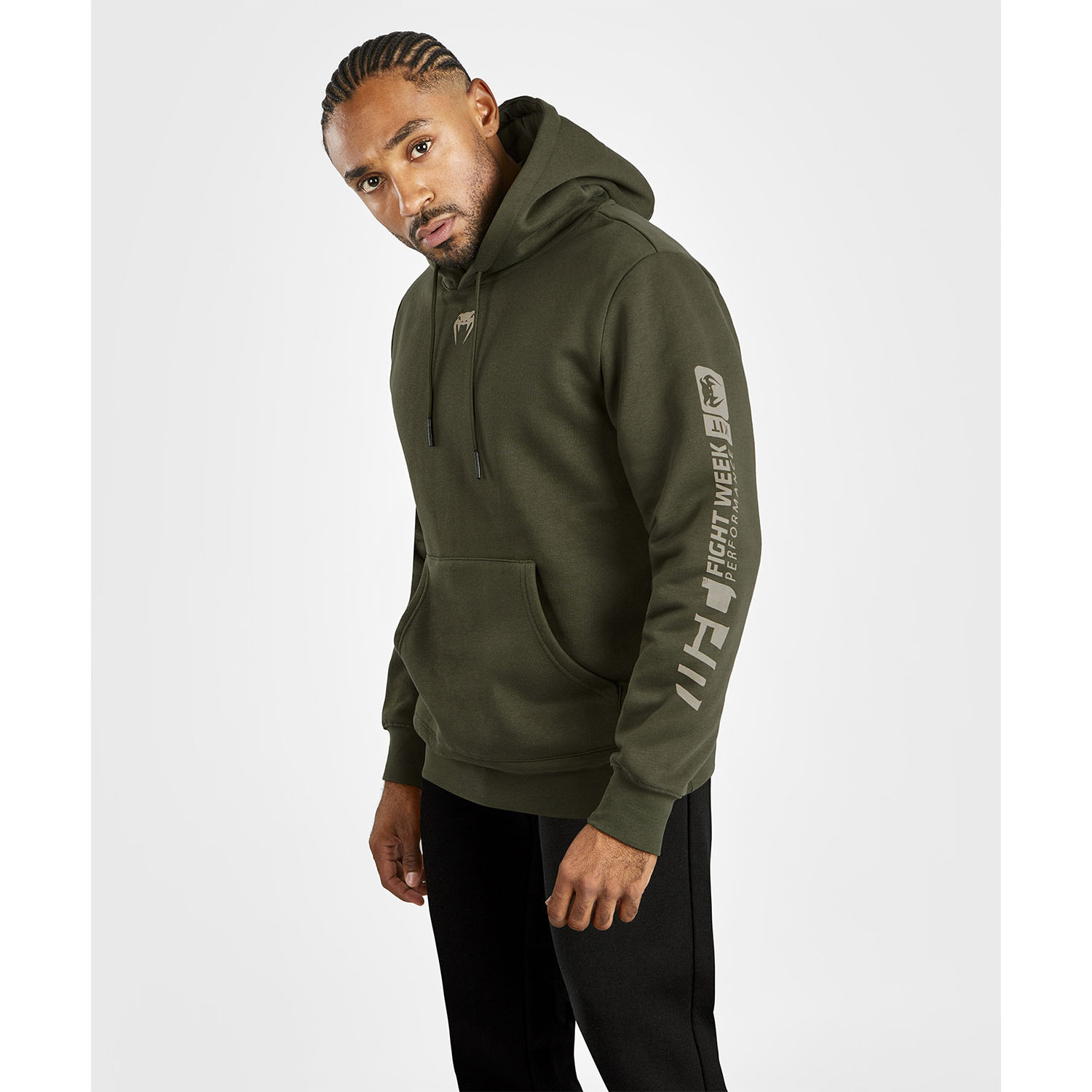 VENUM Hoody, UFC Authentic Fight Week, Adrenaline, khaki-bronze, S