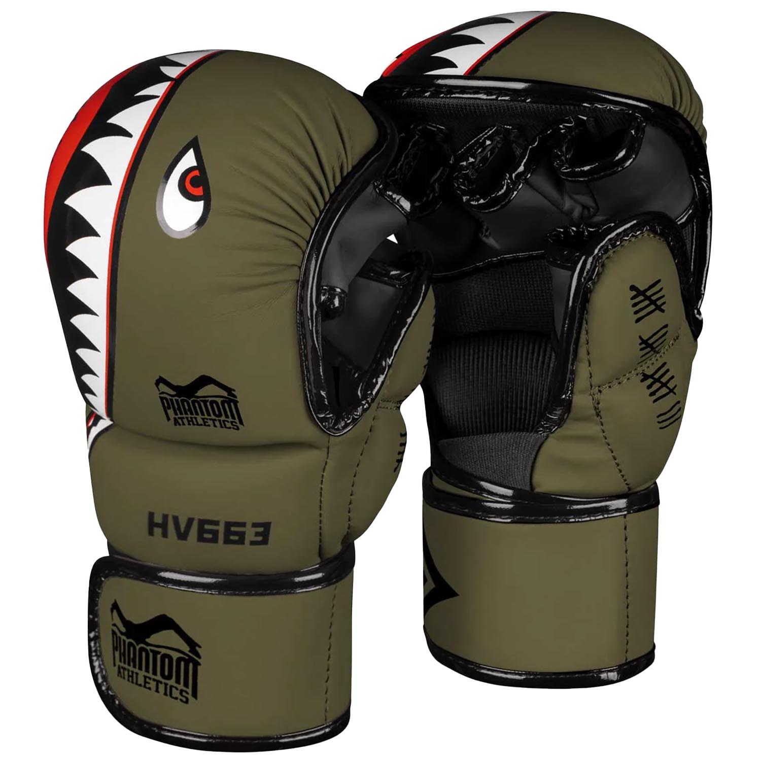 Phantom Athletics MMA Sparring Handschuhe, Fight Squad, army, L/XL