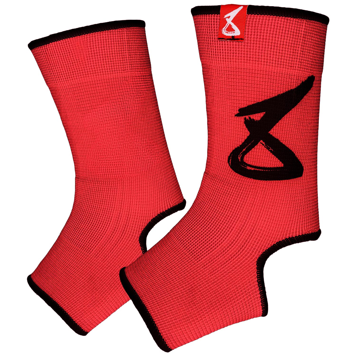 8 WEAPONS Ankle Guards, red