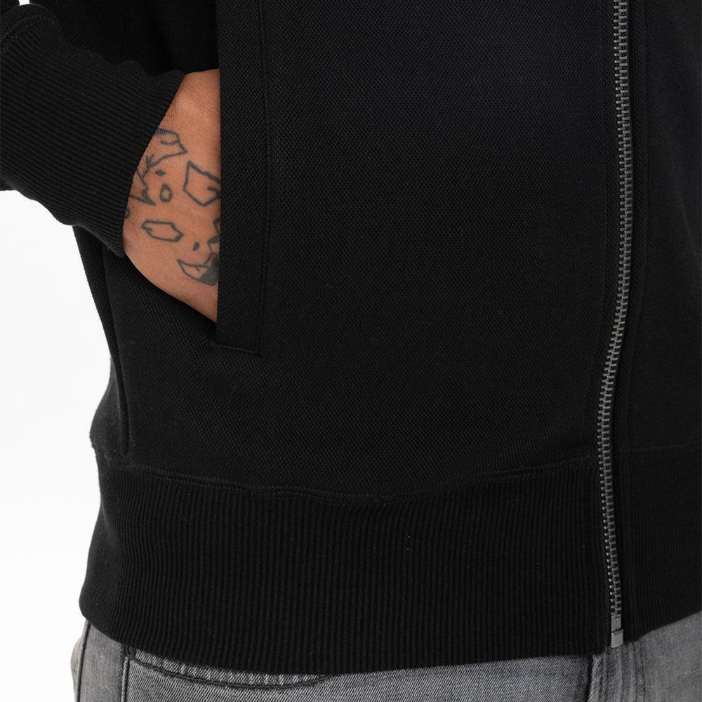 Pit Bull West Coast Zip Hoody, Pique, Small Logo, black, S