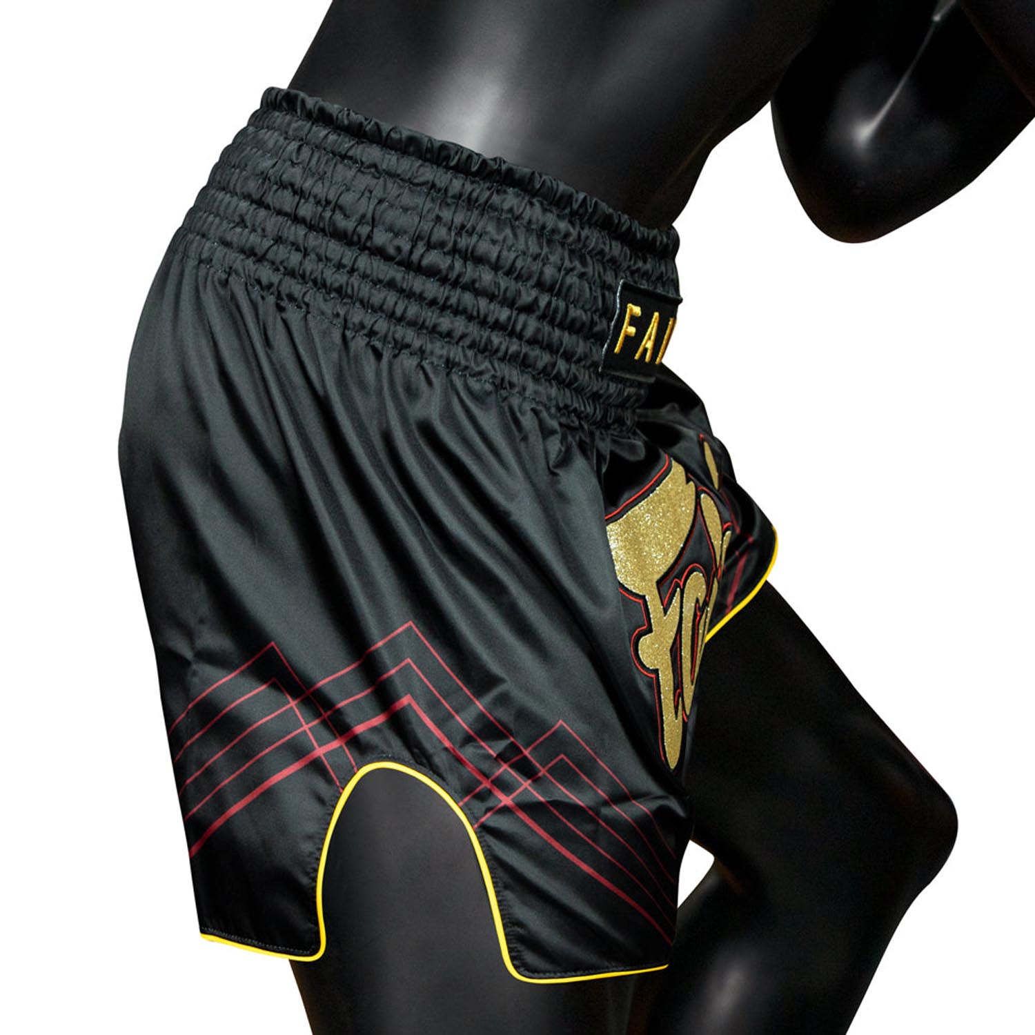 Fairtex Muay Thai Shorts, BS1925, Mr X, black, M