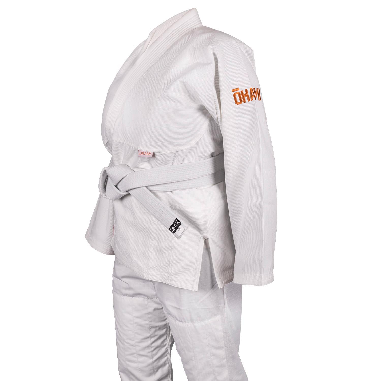 OKAMI BJJ GI, Women, Hajimari, white, F3