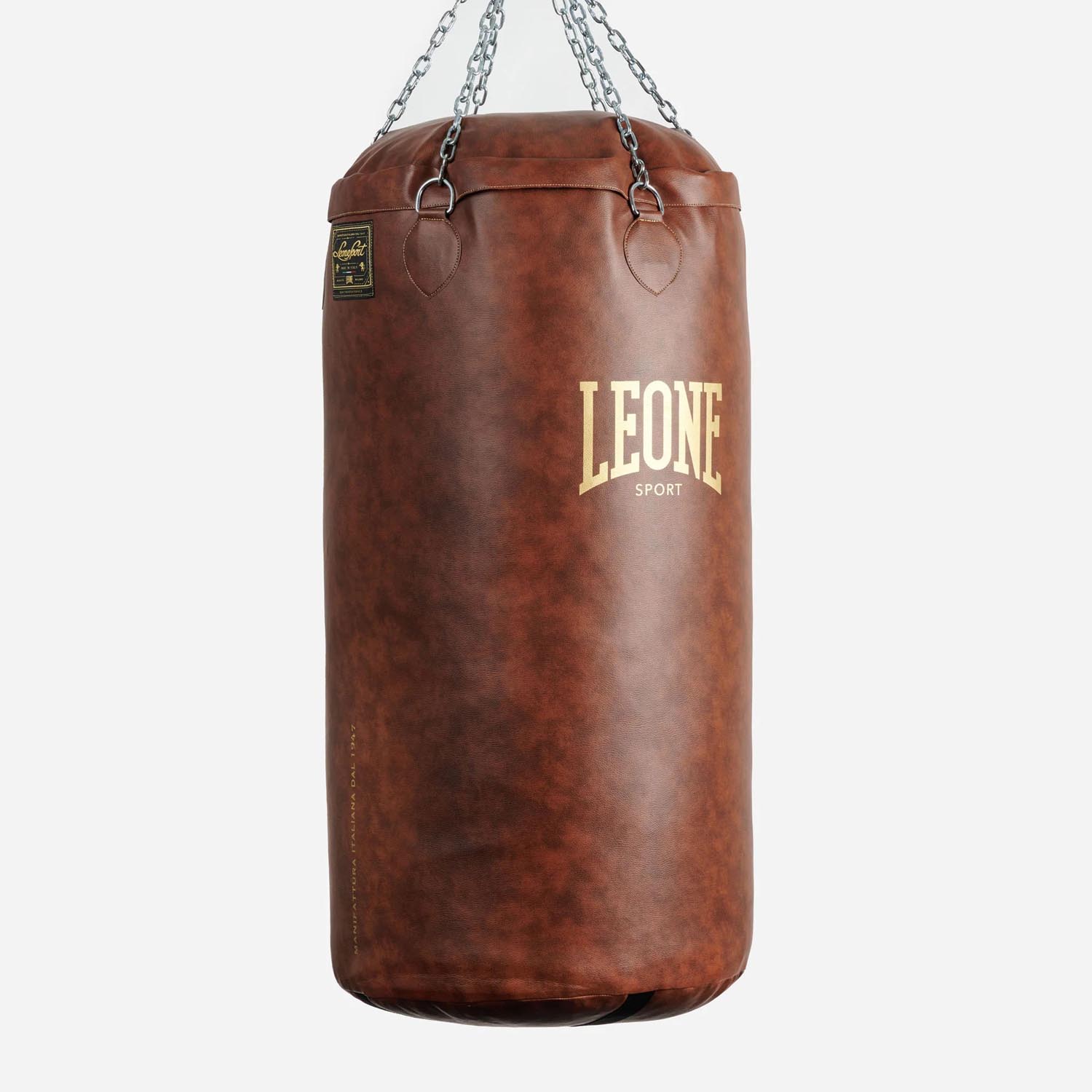 LEONE Boxing Bag, Lucifero Vintage, ATU01, brown, 95 kg, 110 cm