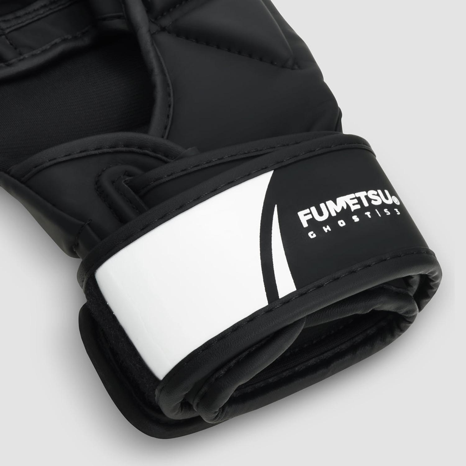 Fumetsu MMA Sparring Gloves, Ghost S3, black-white, L/XL