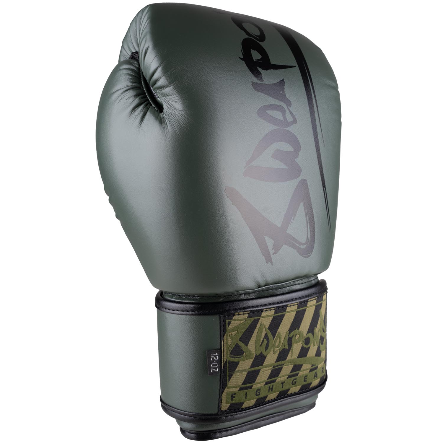 8 WEAPONS Boxhandschuhe, Unlimited 2.0, olive-schwarz, 16 Oz