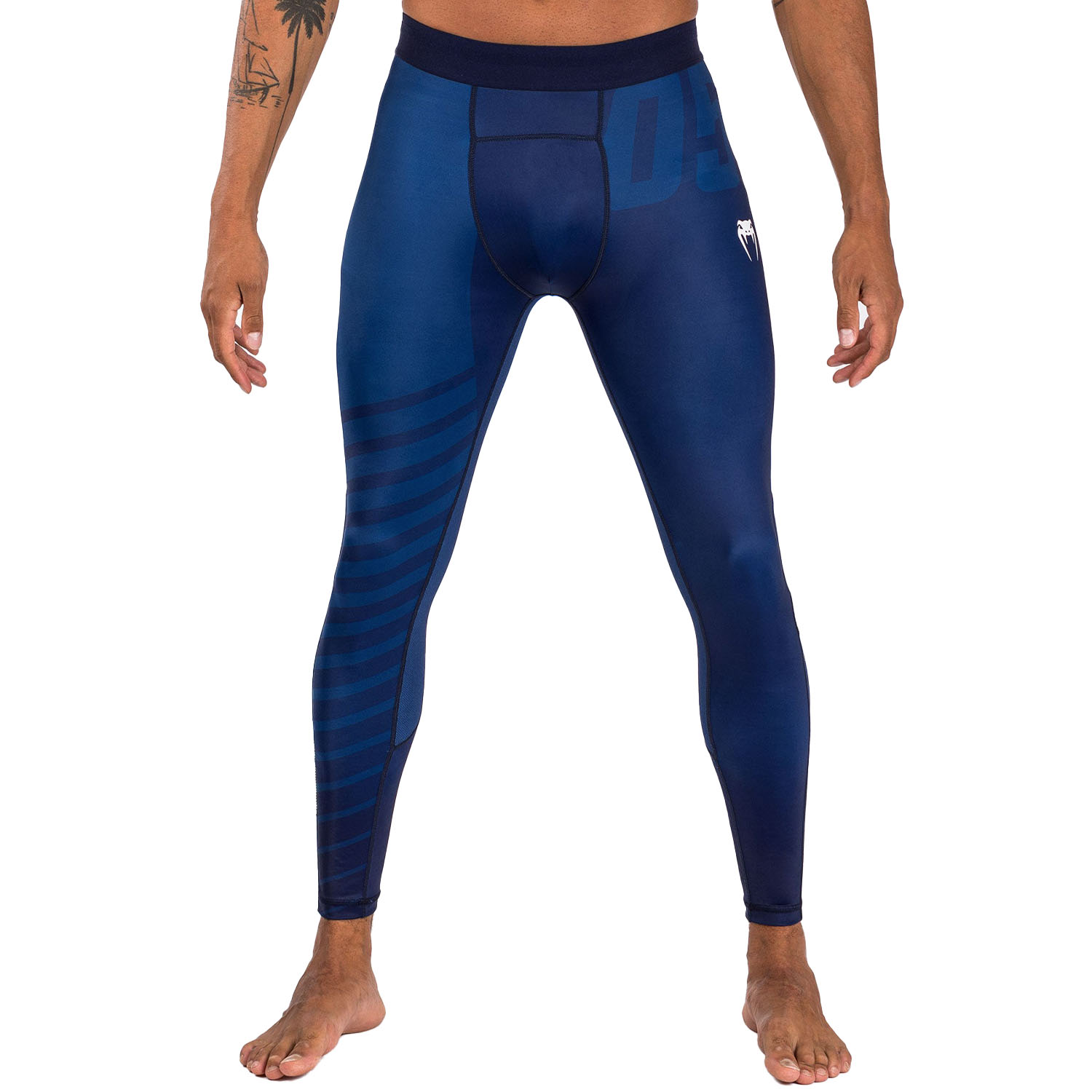 VENUM Compression Pants, Sport 05, blue-yellow, XXL