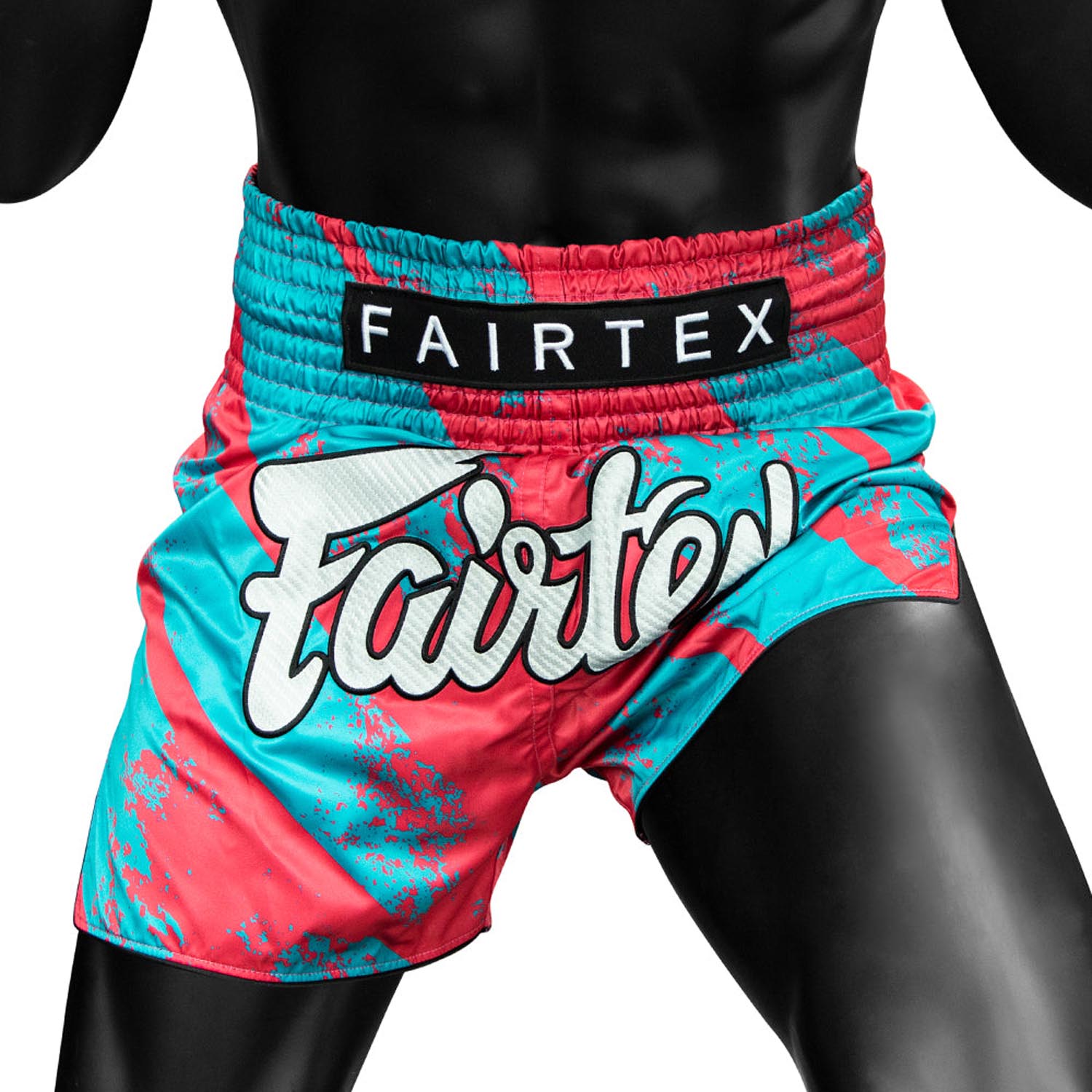 Fairtex Muay Thai Shorts, BS1929, Street King, red-blue, M