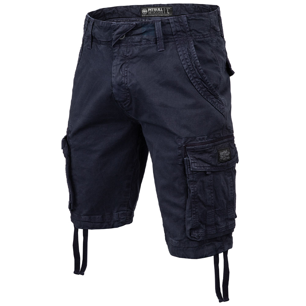 Pit Bull West Coast Cargo Shorts, Carver, dunkelblau