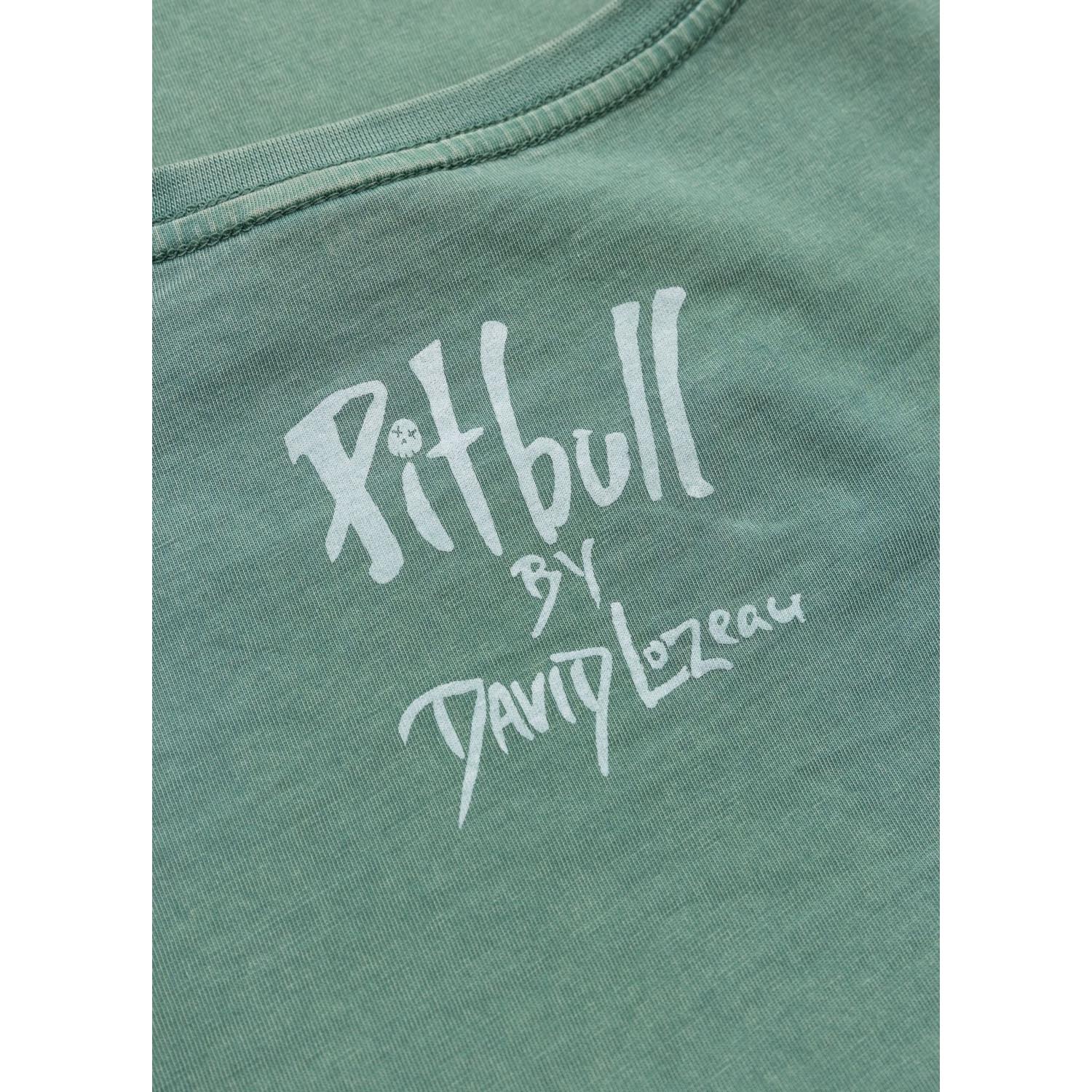 Pit Bull West Coast T-Shirt, Woman, Washed CruisinAndBoozin, green, XL