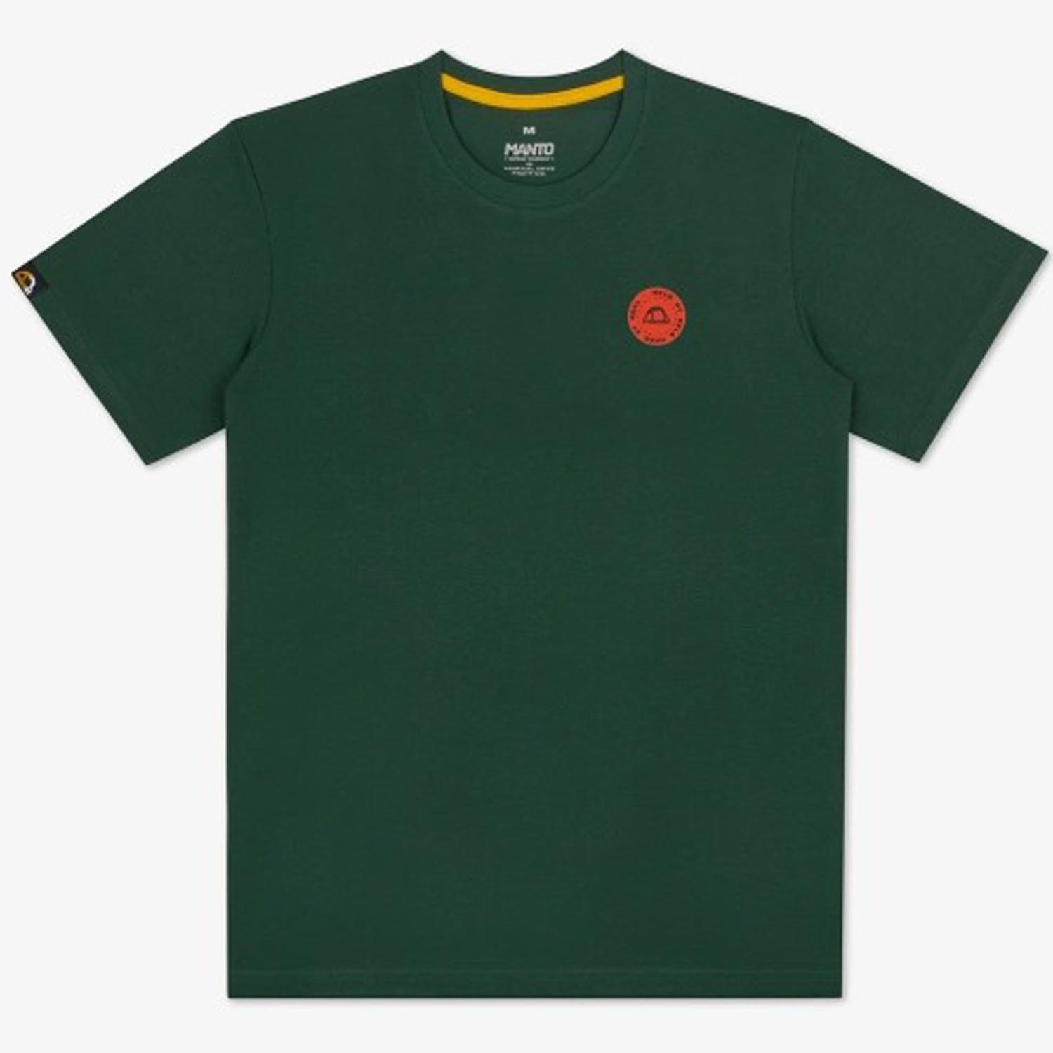 MANTO T-Shirt, Stamp 25, dark green, XXL