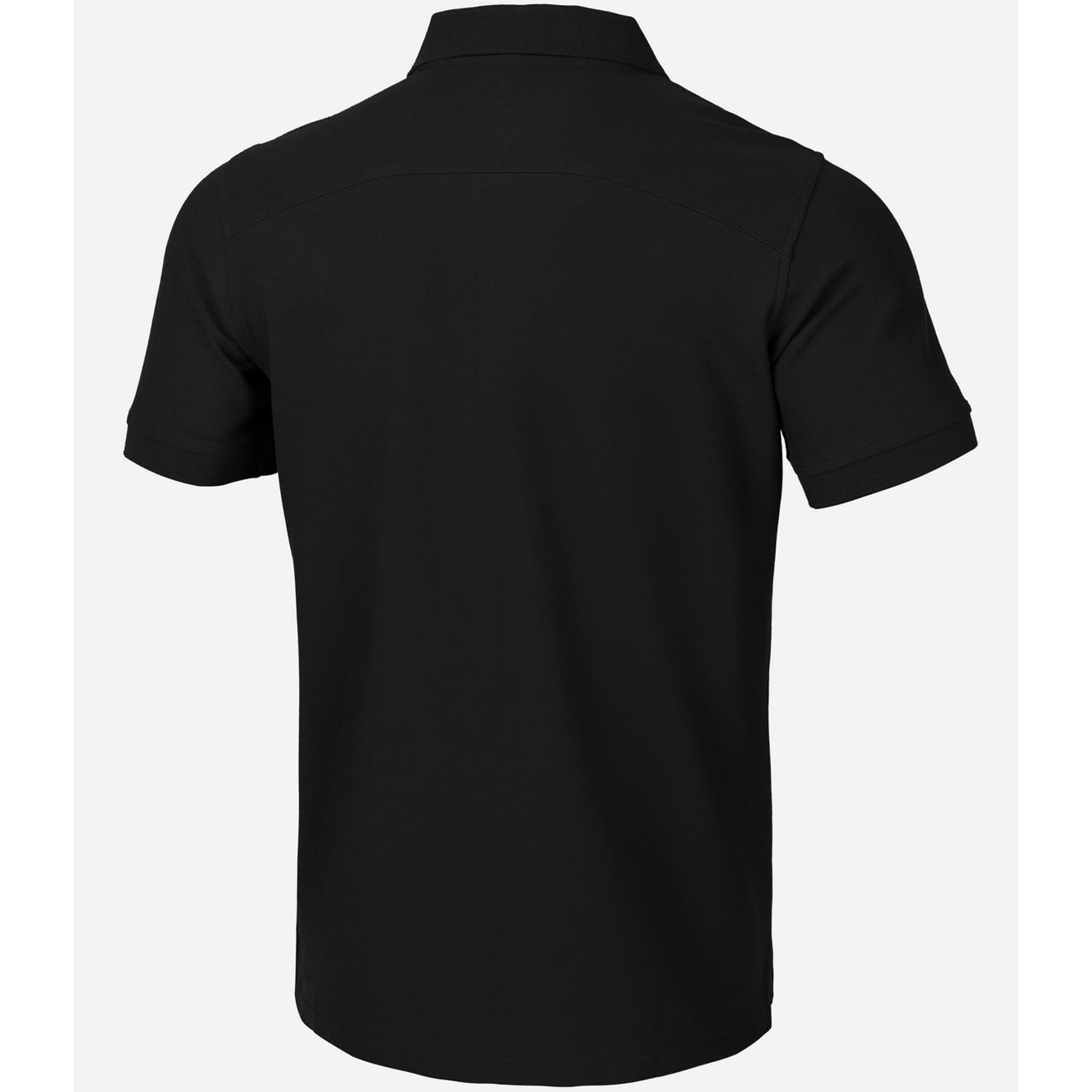 Pit Bull West Coast Polo T-Shirt, Coolmax Rockey, schwarz, XL