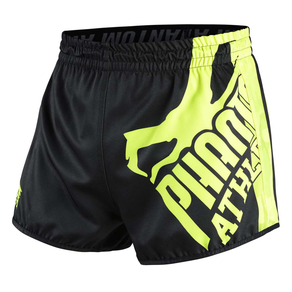 Phantom Athletics Muay Thai Shorts, Revolution, schwarz-neon, L