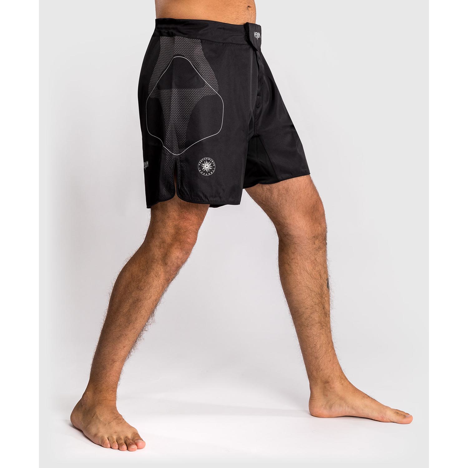 VENUM MMA Fight Shorts, Nexus, black-silver, XXL