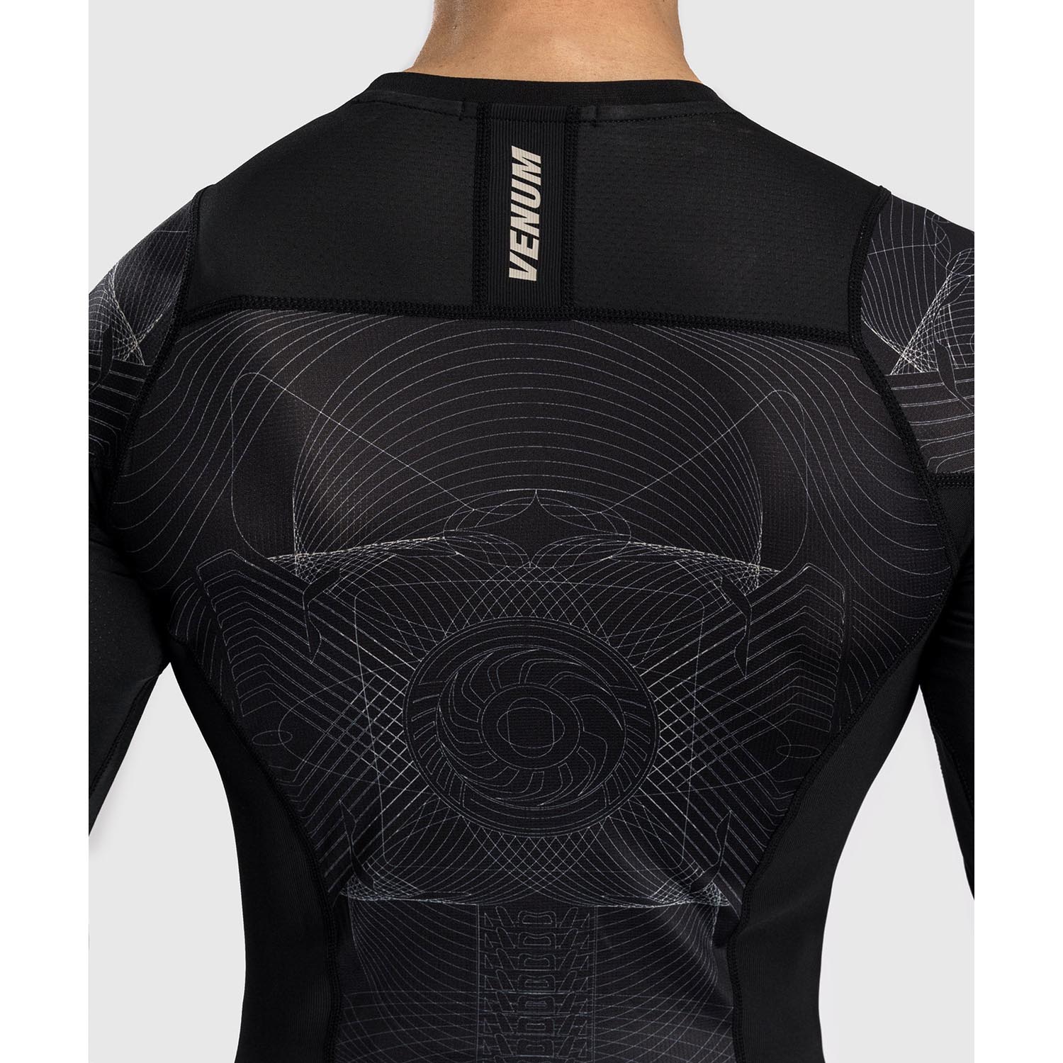 VENUM Rashguard, L/S, G-Fit Air, black-beige, XXL