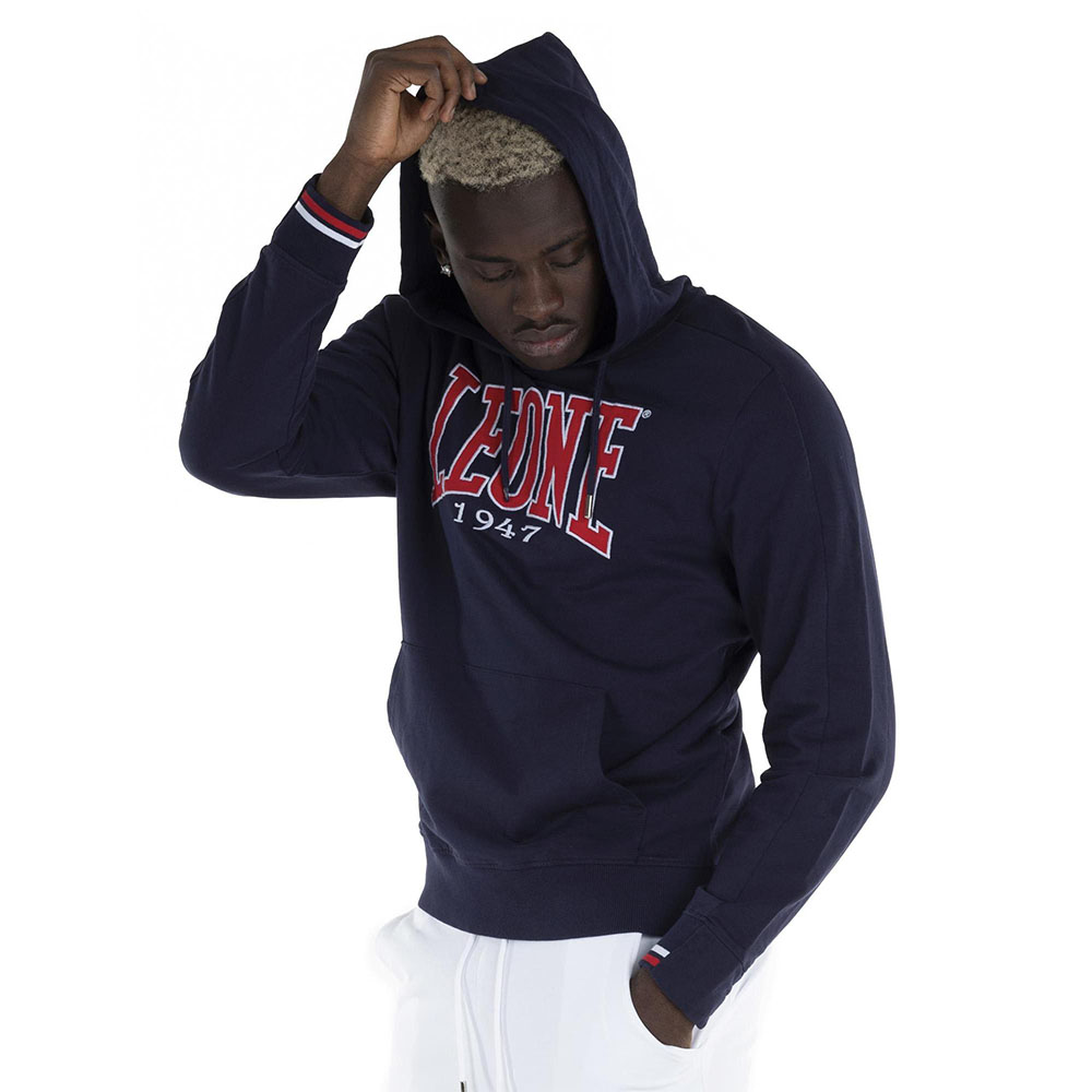 LEONE Hoody, Sporty, navy, XXL