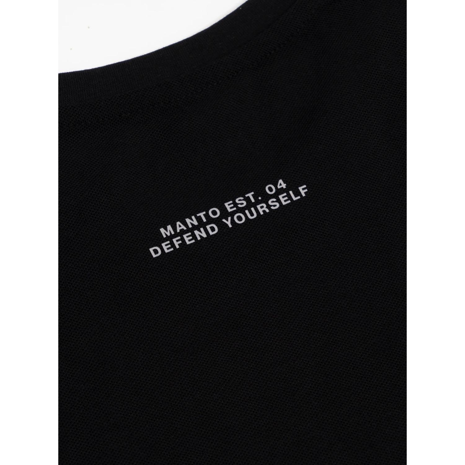 MANTO T-Shirt, Varsity 25, black, XXL