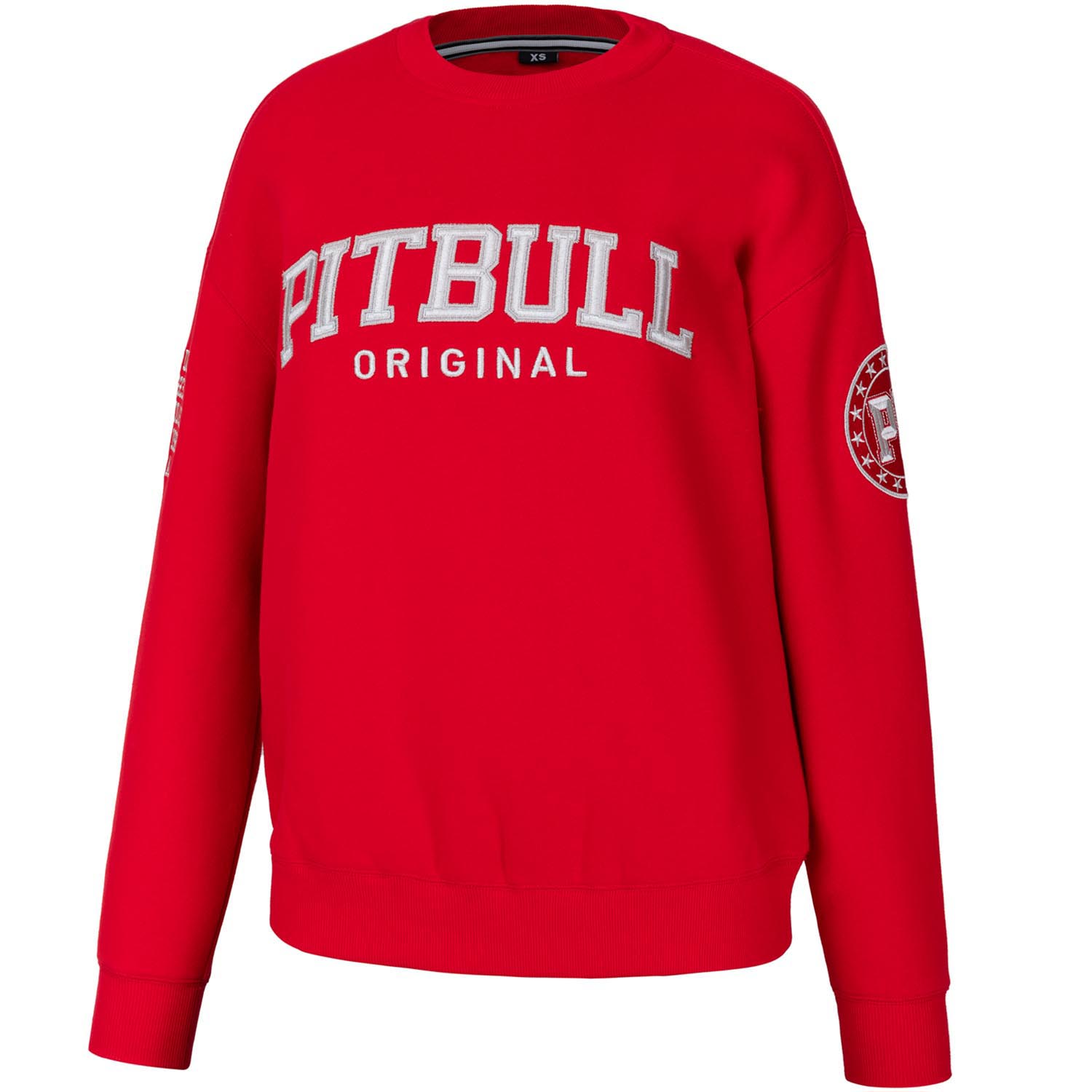 Pit Bull West Coast Crewneck, Women, Tyrian, red, S