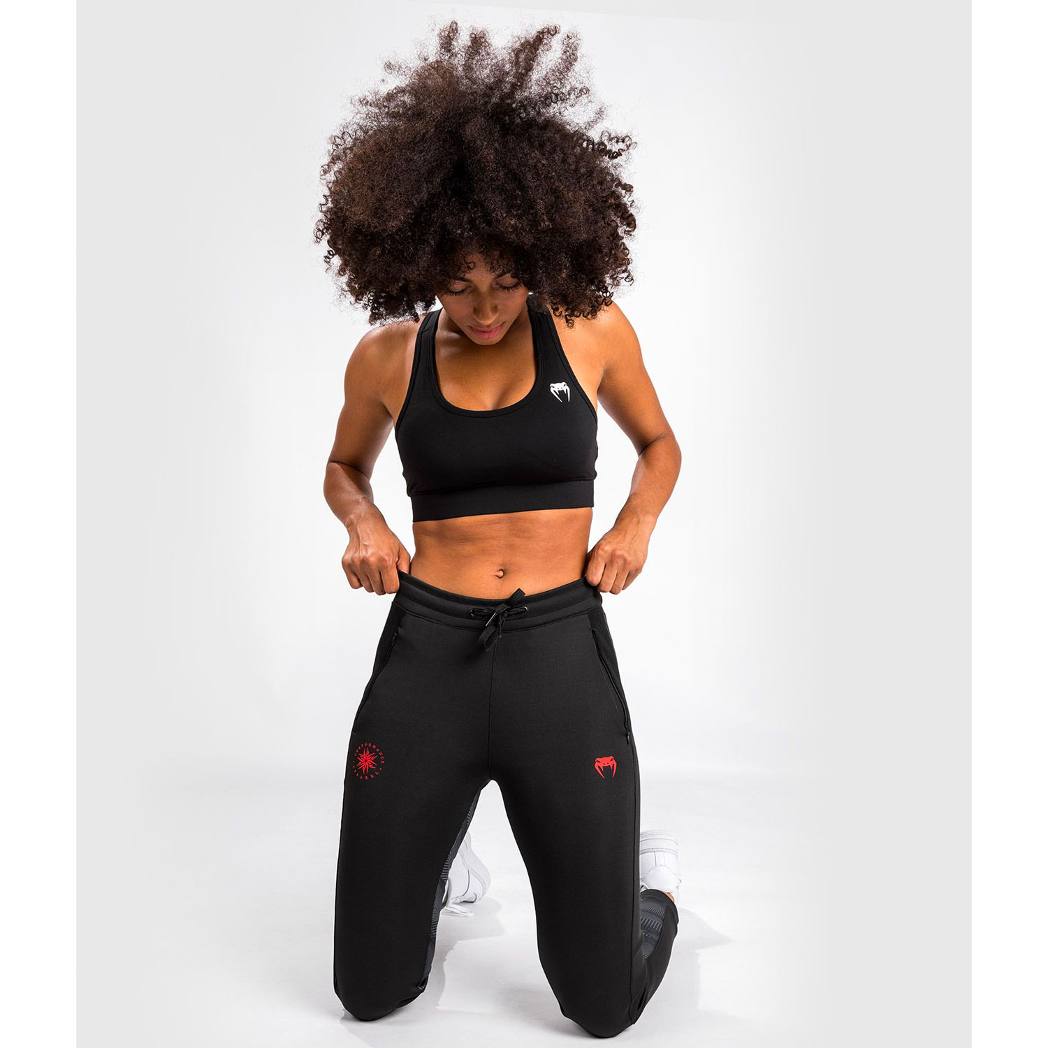 VENUM Jogginghosen, Women, Phantom, black-red, L