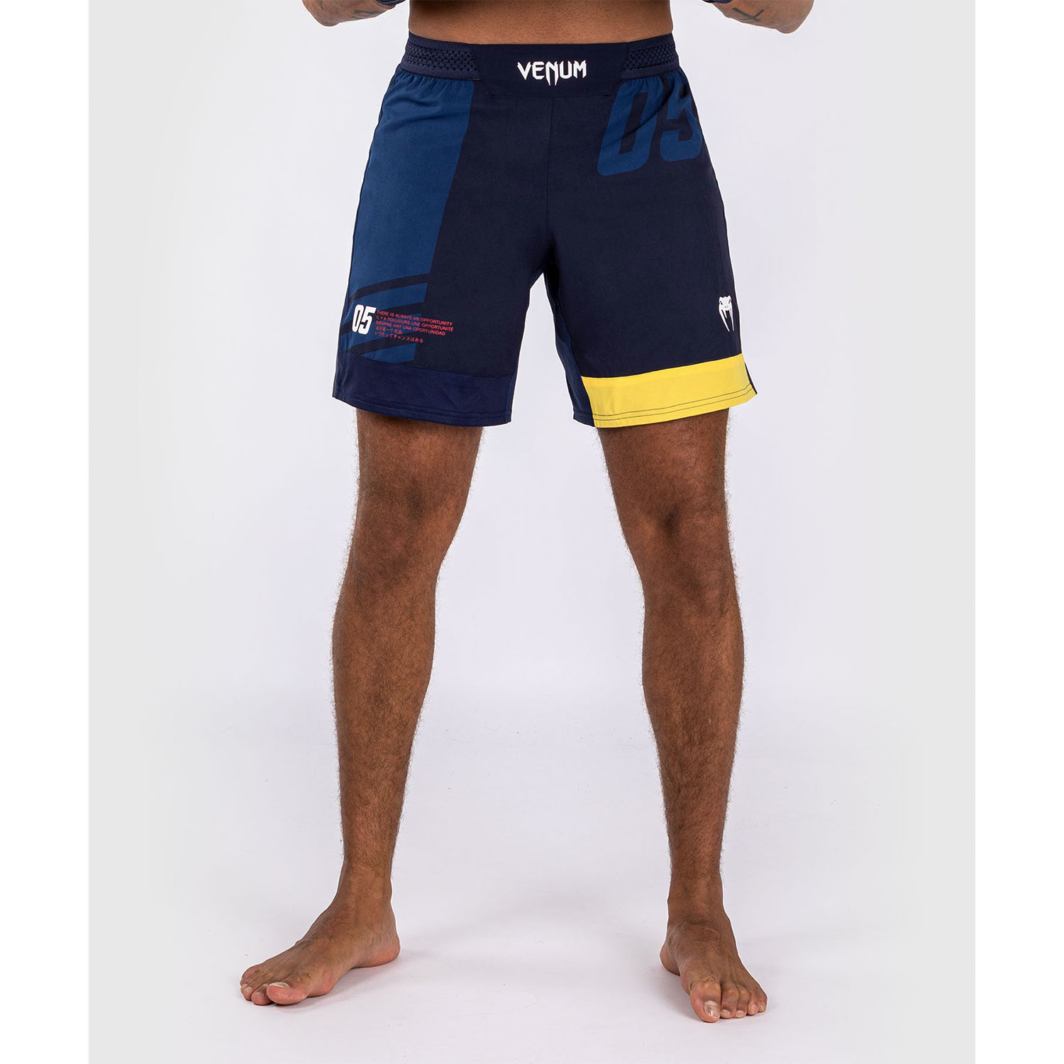 VENUM MMA Fight Shorts, Sport 05, blau-gelb, XXL