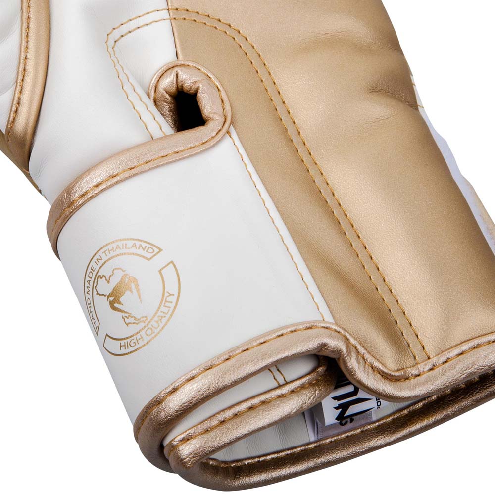 VENUM Boxhandschuhe, Elite, weiß-gold, 12 Oz