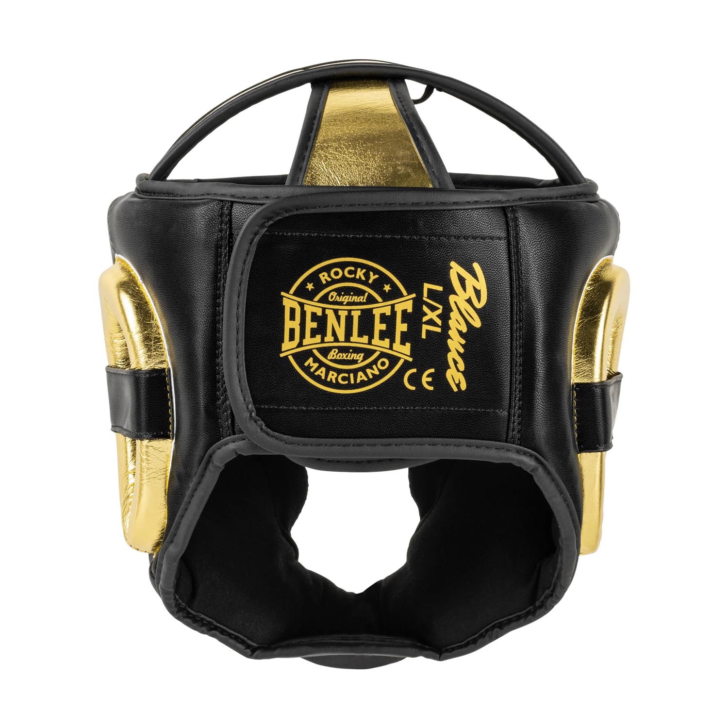 BENLEE Headguard, Blance, black-gold, L/XL