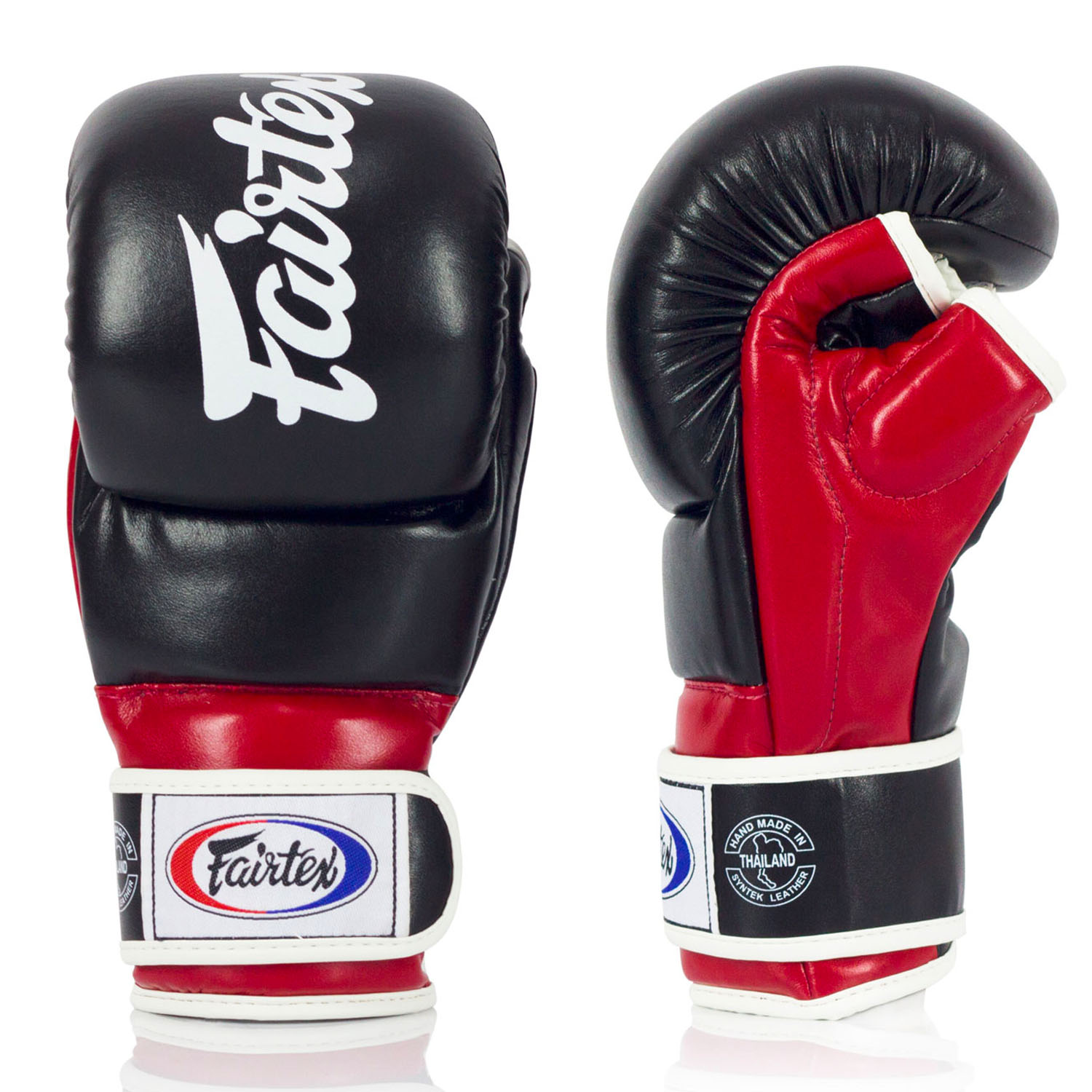Fairtex MMA Boxing Gloves, FGV18, black-red-white