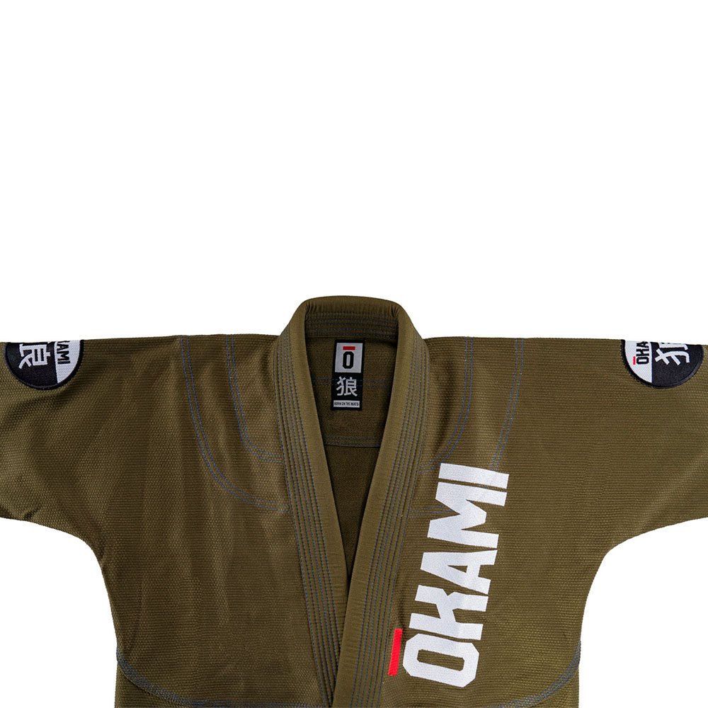 OKAMI BJJ GI, Damen, Competition Training 2, olive, F0