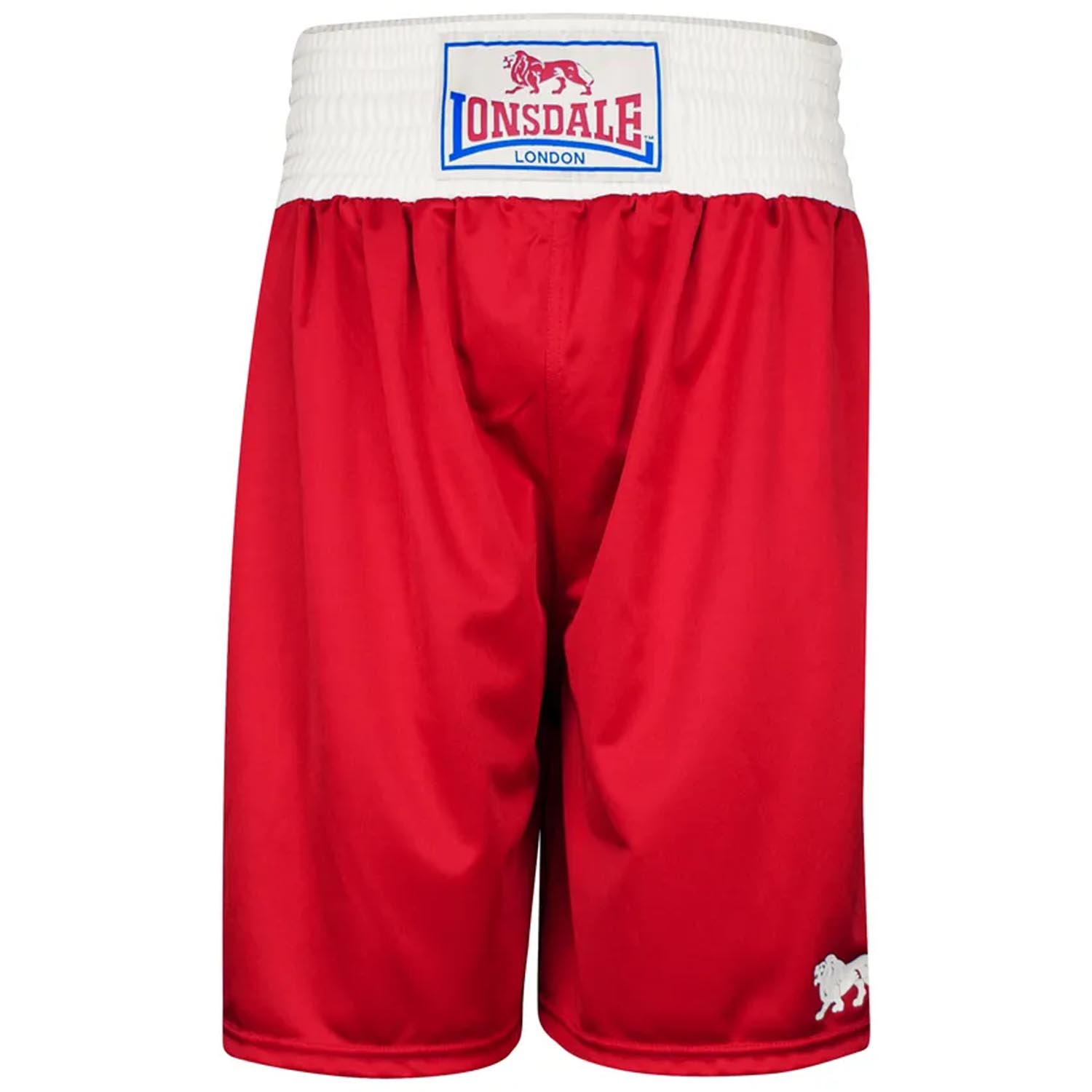 Lonsdale Boxing Shorts, Amateur, red, L