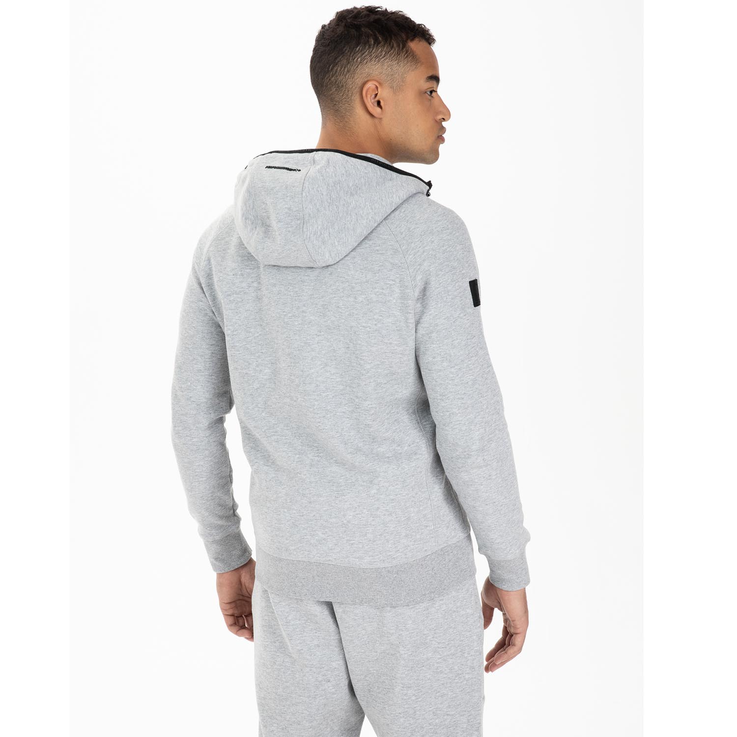Pit Bull West Coast Zip Hoody, Harris, grau, M