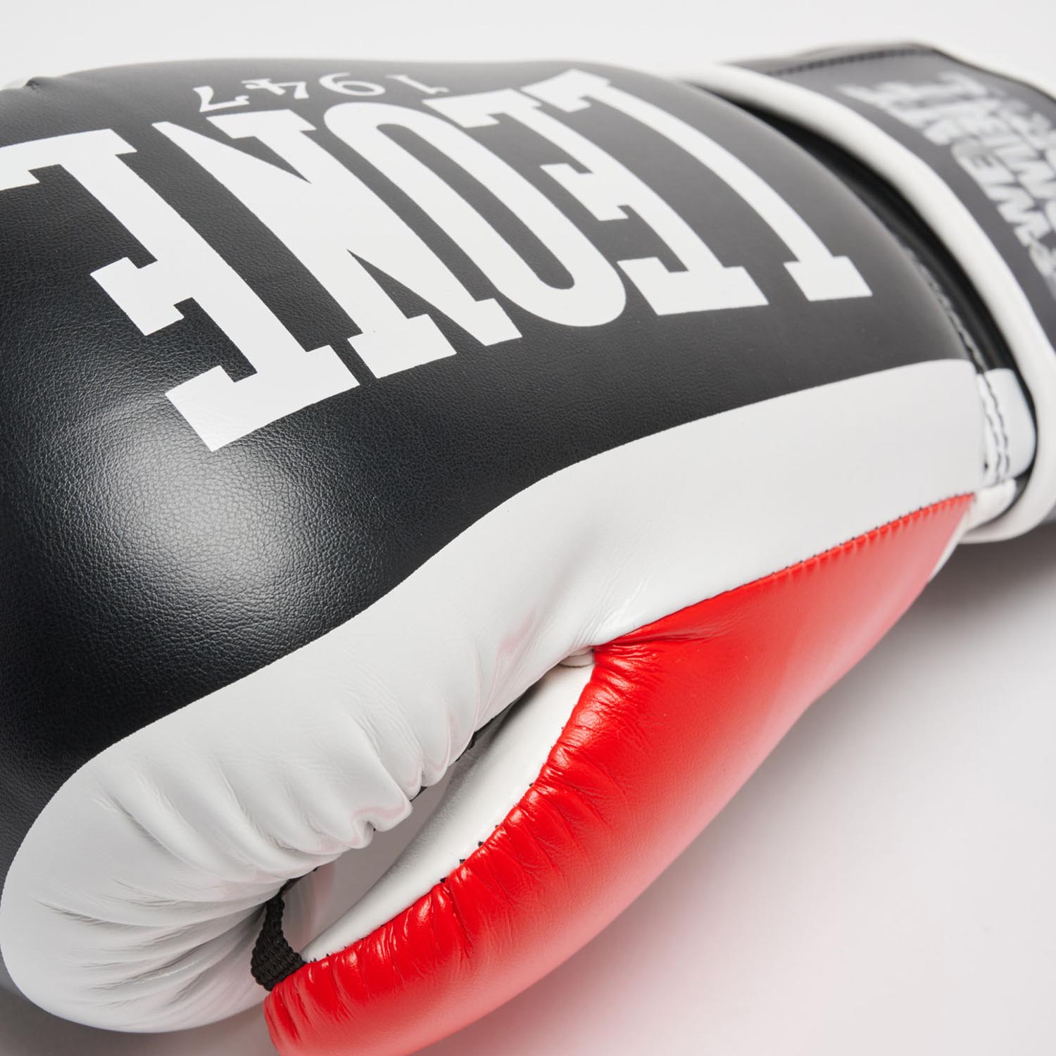 LEONE Boxing Gloves, Logo Wacs GN333, black, 10 Oz