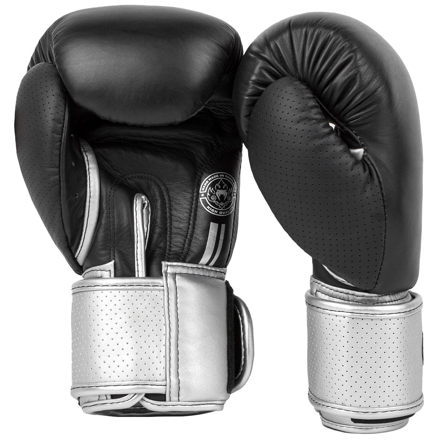 VENUM Boxhandschuhe, Power 2.0, schwarz-silber, 10 Oz