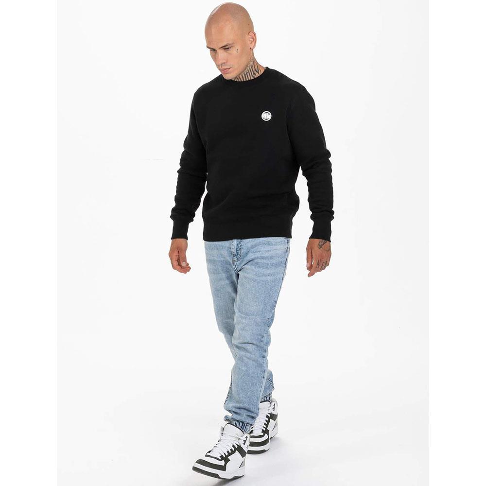 Pit Bull West Coast Pullover, Small Logo, black, XXL