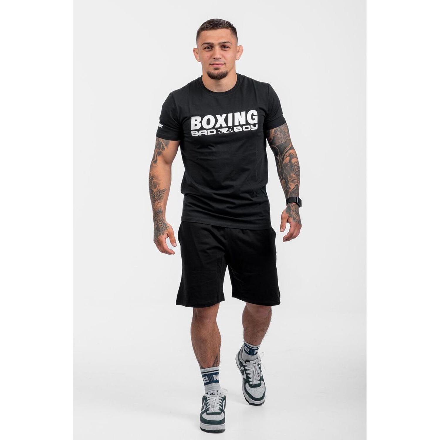 Bad Boy T-Shirt, Boxing, black-white