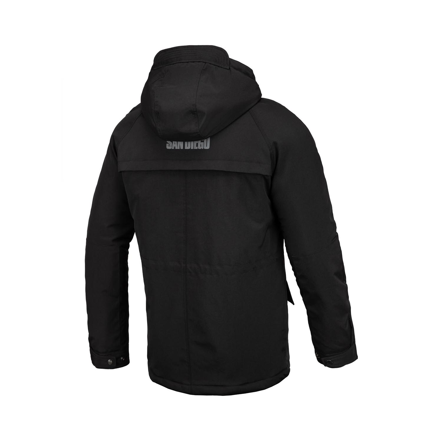 Pit Bull West Coast Parka Jacket, Gunner, black, XXL