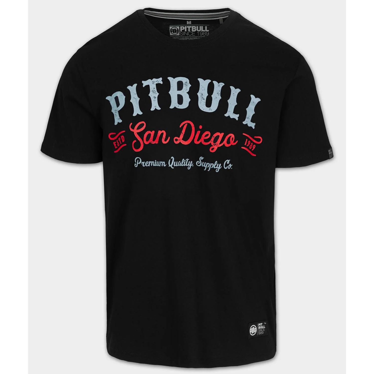 Pit Bull West Coast T-Shirt, Strength & Respect, black, XXXL