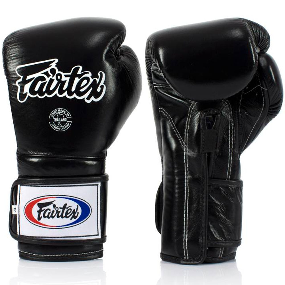 Fairtex Boxhandschuhe, BGV9, Mexican Style, schwarz, 10 Oz