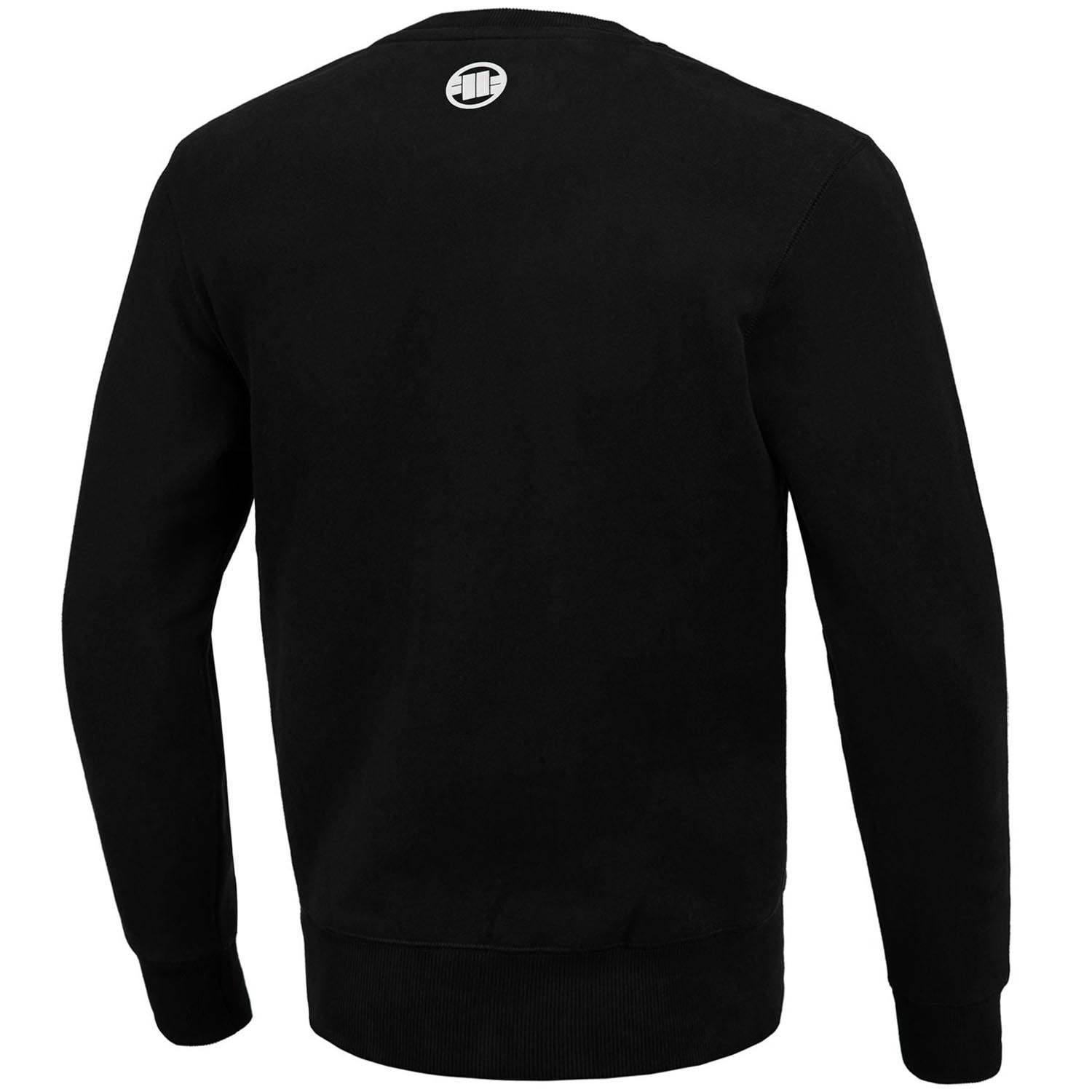 Pit Bull West Coast Sweater, Steel Logo X, black, XL