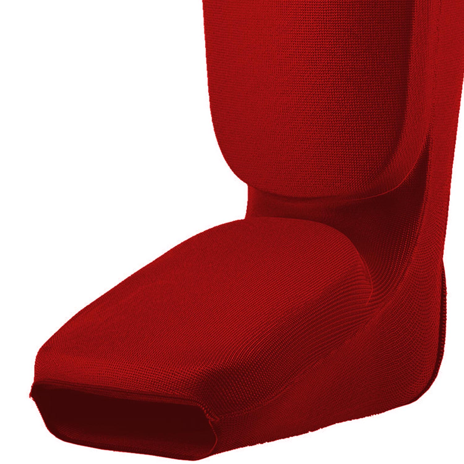 RDX Shinguards, red-white, M