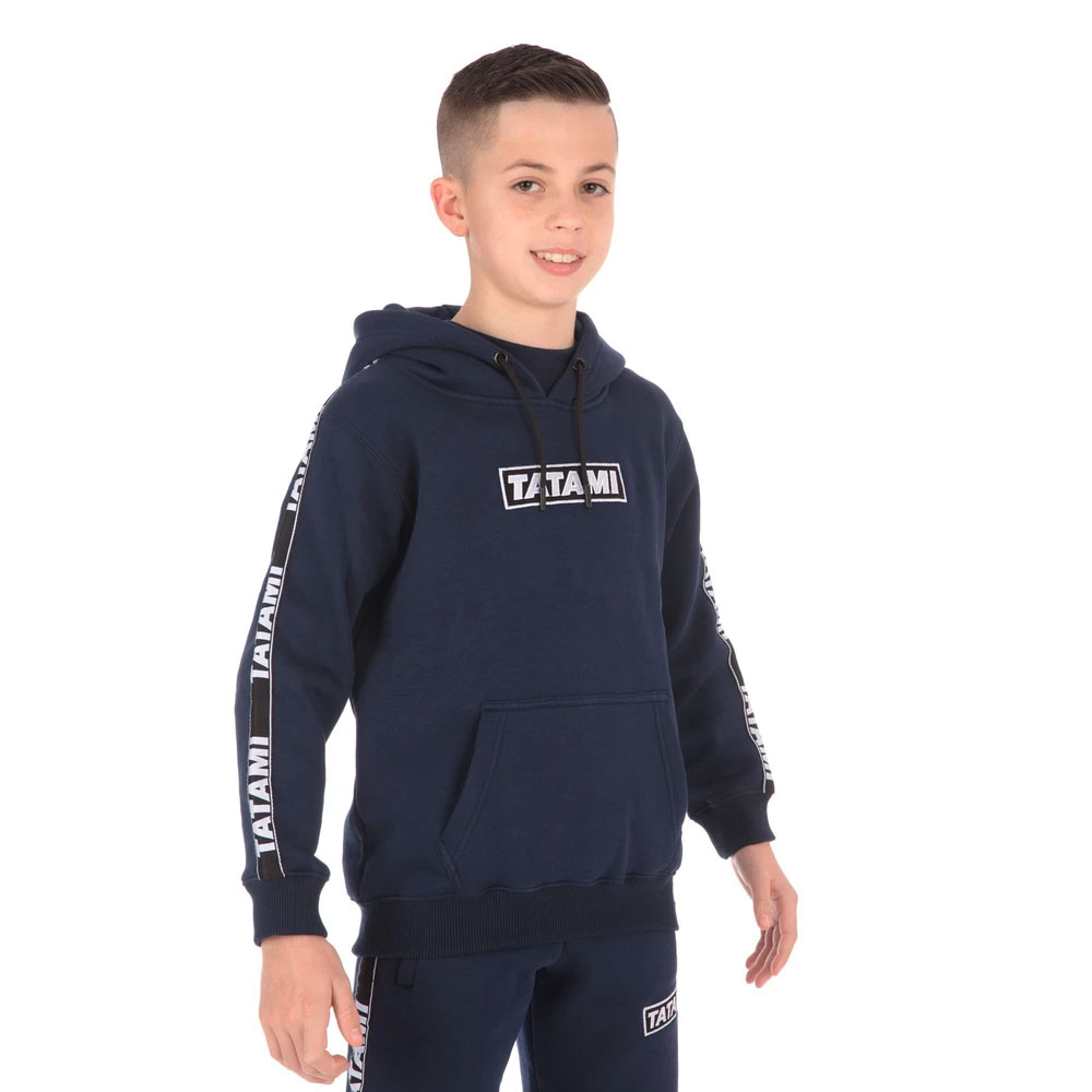 Tatami Hoodie, Kids, Dweller, navy, 3-4 J