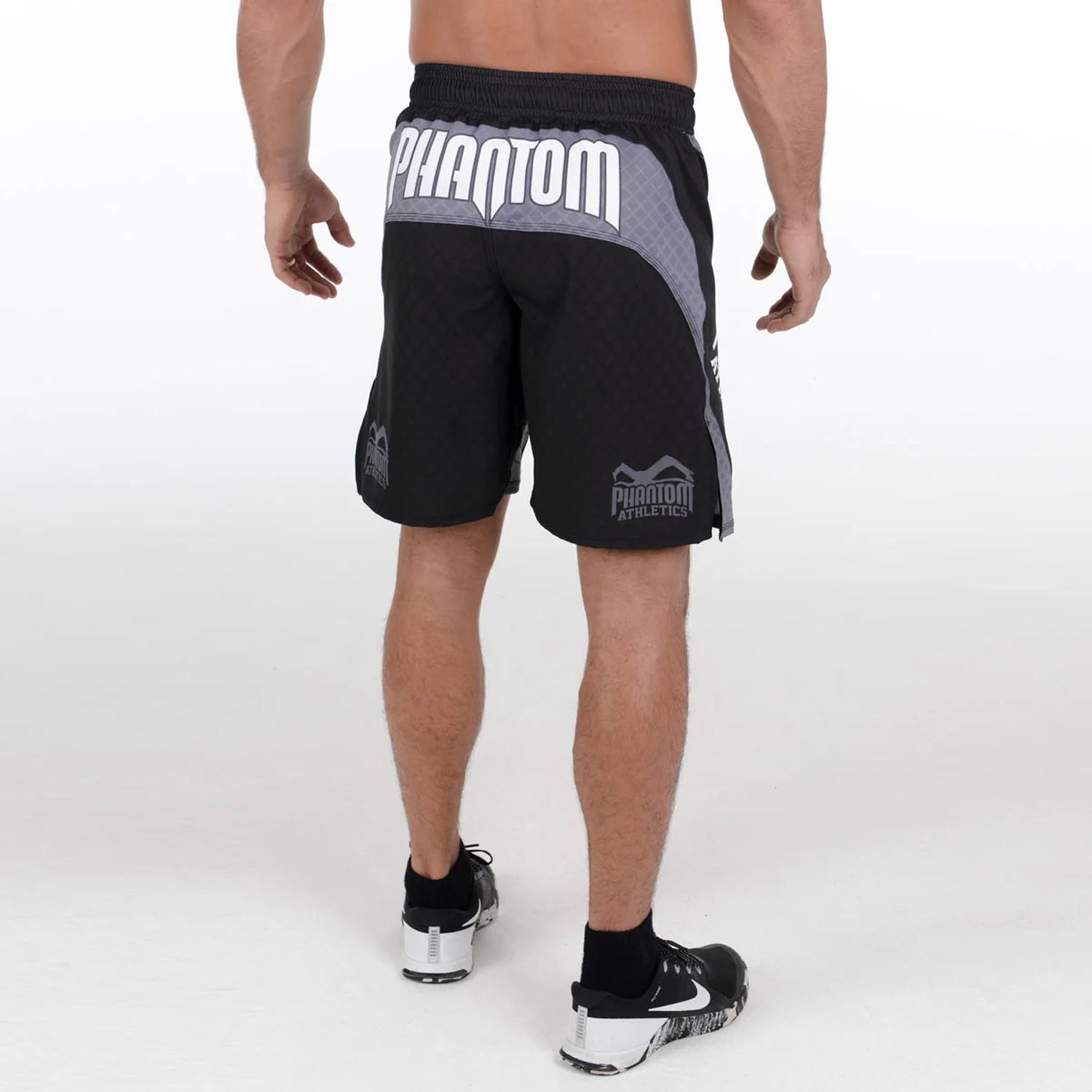 Phantom Athletics, MMA Fight Shorts, Storm Nitro, black-grey, XXL