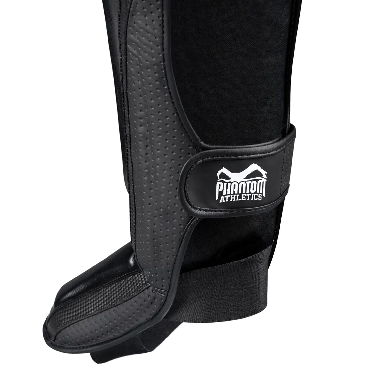 Phantom Athletics Shinguards, Riot Pro, black, S/M