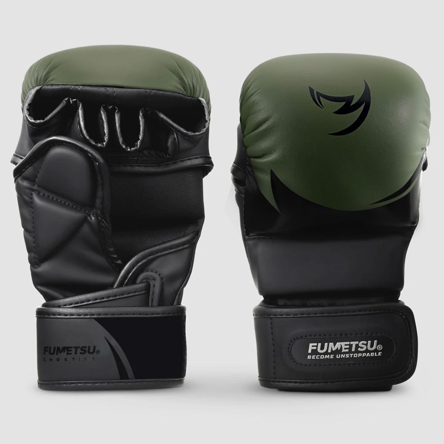 Fumetsu MMA Sparring Gloves, Ghost S3, white-black-grey