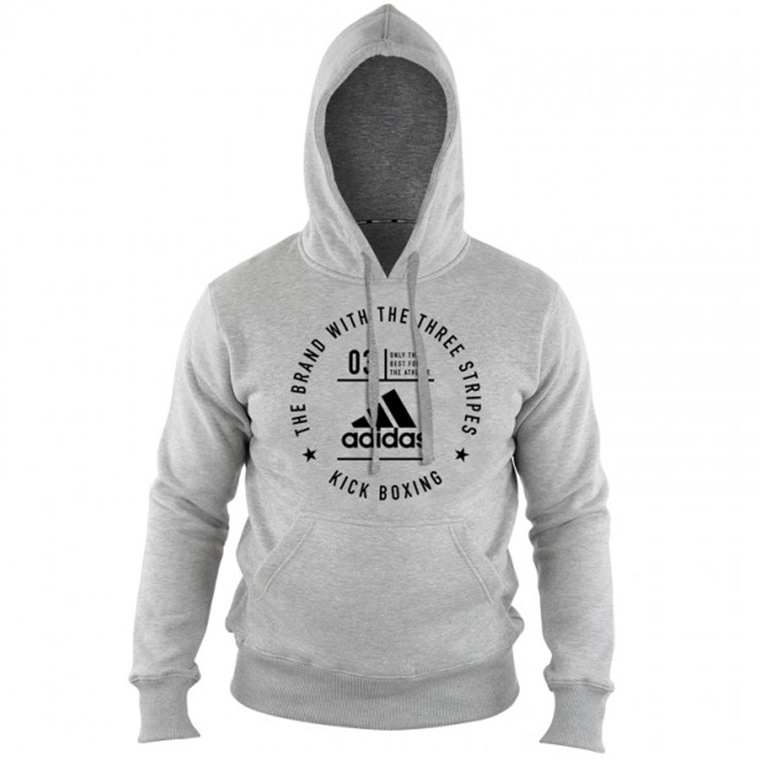 adidas Hoody, Community Line, Kickboxing, grau, S