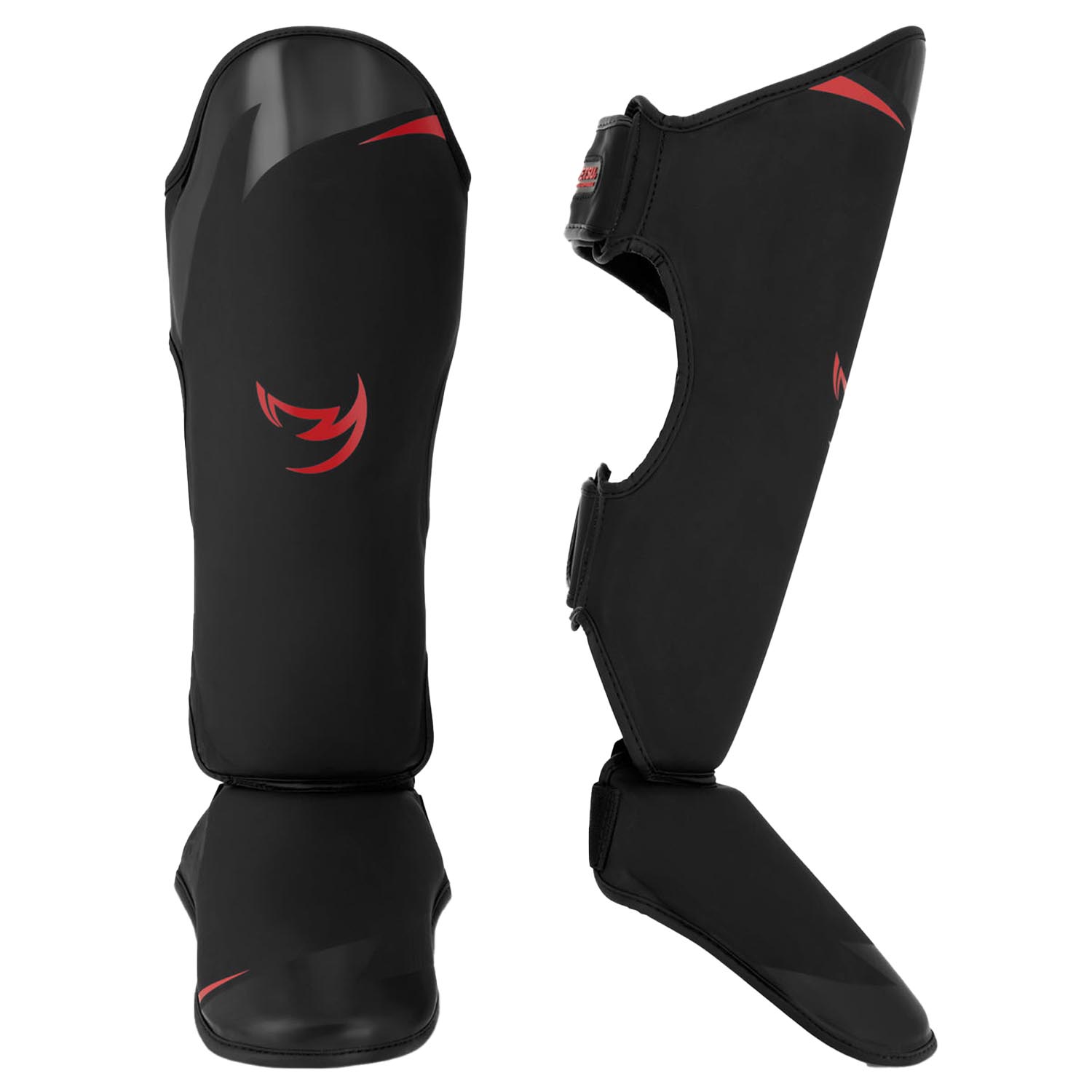 Fumetsu Shin Guard, Ghost S3, black-red, L
